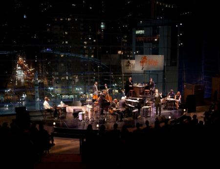 Lincoln Center Show - that's me at the bar on 