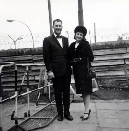 Dad and Mom at the Wall in 1965