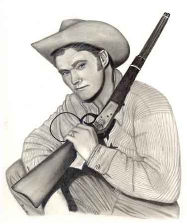 Chuck Conners as The Rifleman
