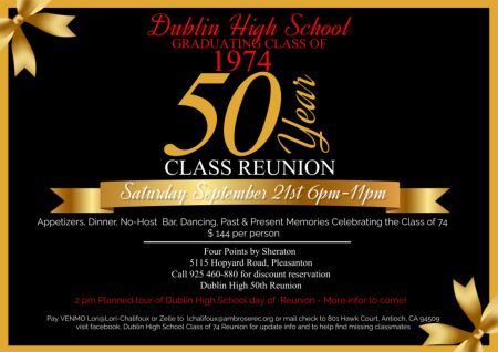 Dublin High School Reunion