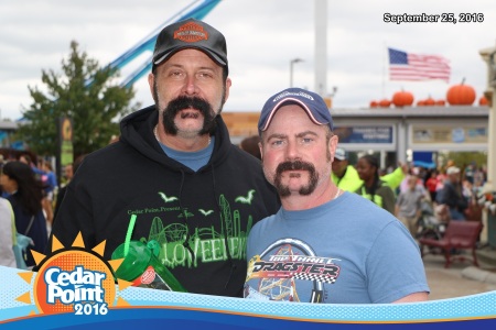 Dan & Doug at Cedar Point