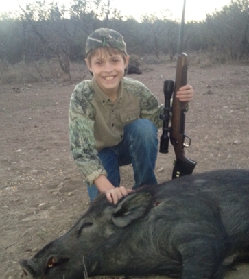 Garrett Hunting at our Ranch in Sonora