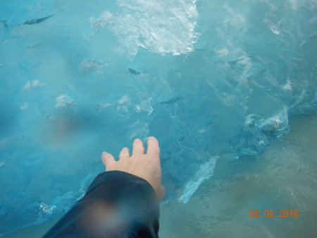 Ingrid Touches an Iceberg in Alaska
