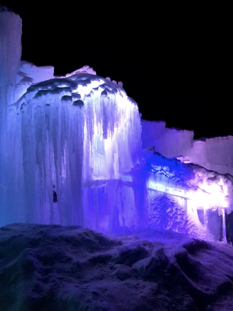 ICE CASTLES IN DILLON, COLORADO