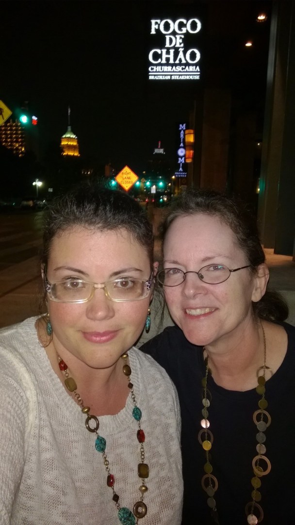 my daughter and me in San Antonio 2019