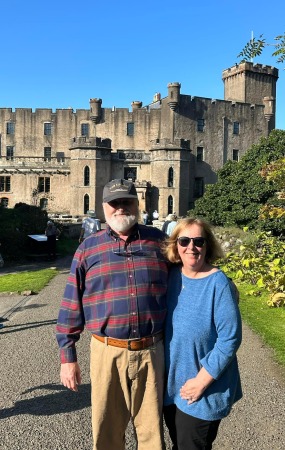 Visiting Scotland, 11th wedding anniversary 