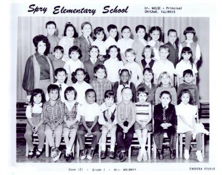 1970 - 1971 1st Grade, Mrs Walanka, teacher