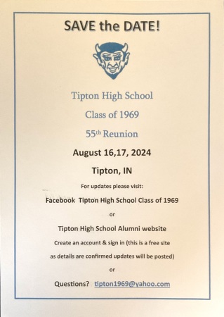 Tipton High School 55th Reunion