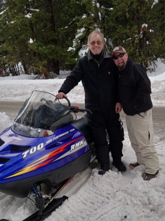 Jim with nephew John Paul Cook 