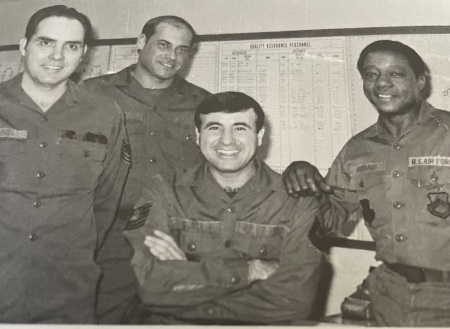 Senior NCOs at 8Th TFW, QA Kunsan, Korea  1986