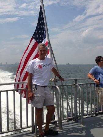 On Boston fast ferry July 2013