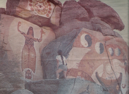 One of Roy Purcell's Murals