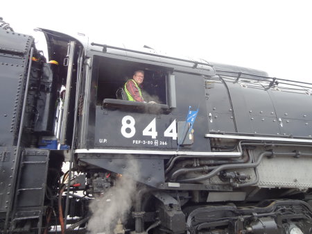 UP 844 Steam Locomotive