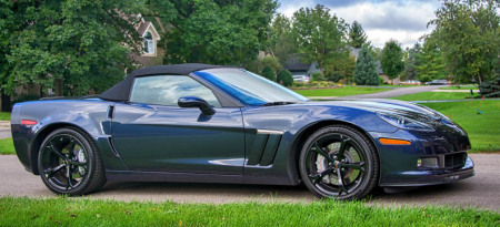New Vette in the driveway