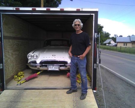 Keith Carlson's album, Old Corvettes