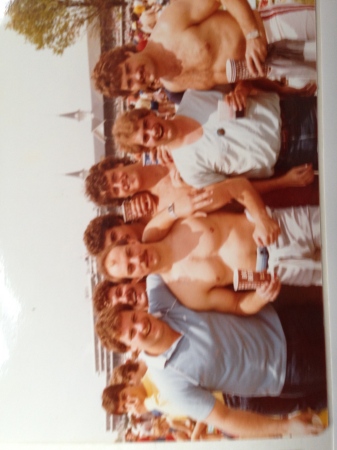 Kentucky Derby 1983 with brother Bryan & Buds