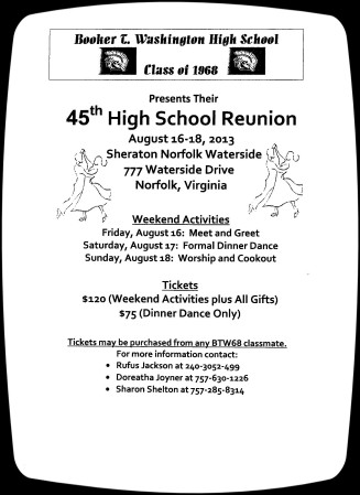 Edward West's album, BTW68 45th REUNION INFO AND RED&amp;WHITE 2013 PICS