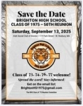 Brighton High School Reunion reunion event on Sep 13, 2025 image