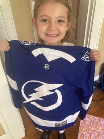 Official jersey after adoption (GO BOLTS)