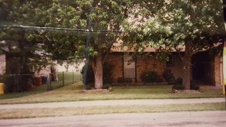 My house in Texas in 1999