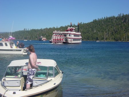 Family vacation, Emerald Bay, Lake Tahoe