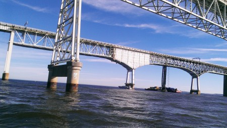 Chesapeake Bay Bridge MD.