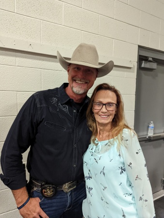 My wife and Sheriff Lamb from pinal county