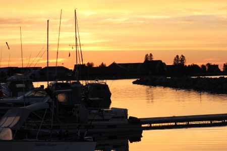 Sun Set on Lake Superior