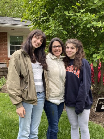 My Daughter flanked by my Granddaughters