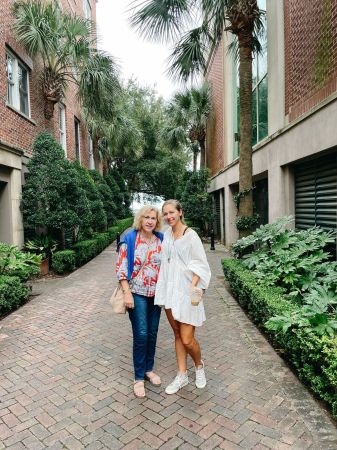 Jeanene and daughter, Jaclyn in Charleston, S.