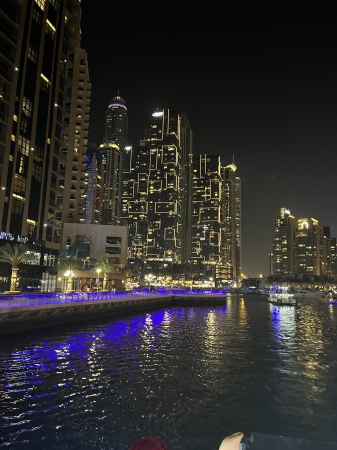 Nighttime Dubai