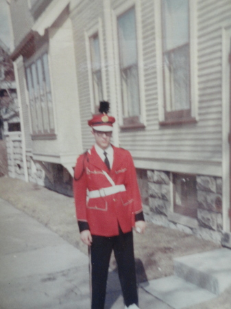 1970 Before A Marching Performance