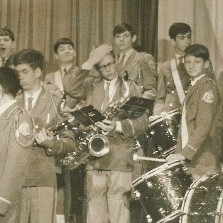 MRHS Band Percussion Section - 1968