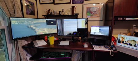 My office setup