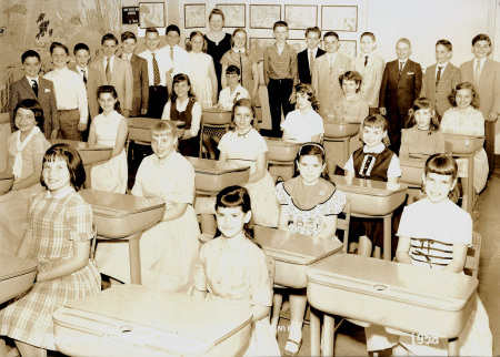 1958 Fifth Grade Photo