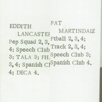 Pat Martindale's Classmates profile album