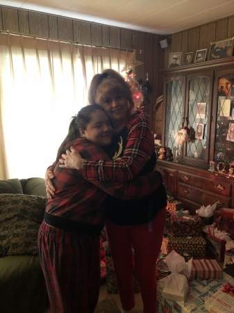 My granddaughter and I Christmas 2019