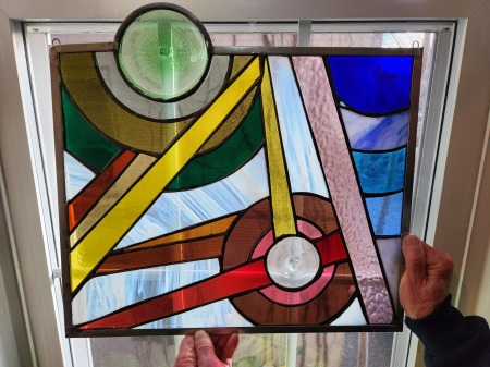 My most recent stained-glass, 2022