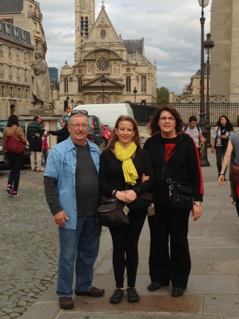 Don, Annette, and Pam in Paris