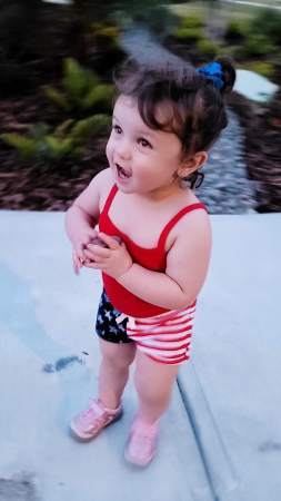  Lily celebrating her independence july 2021