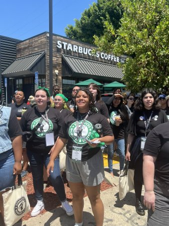Adam Isaac's album, Starbucks Workers United Rally 2023