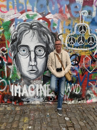 Lennon Wall, Prague, May 2019