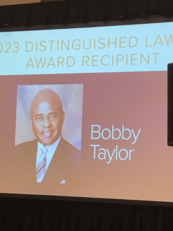 Awarded 2023 Distinguished Lawyer Award