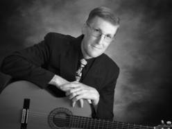 Studio photo with classical guitar