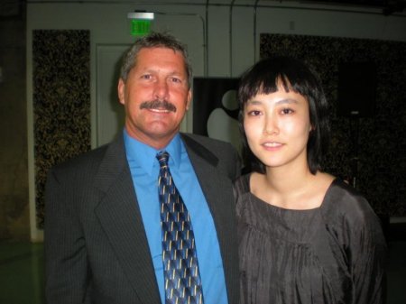 Rinko and I at American Film Festival.