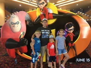 Father's Day with The Incredibles!