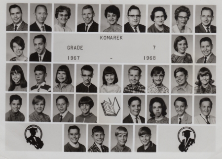 Komarek Class of 1969 7th Grade