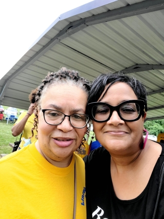 Jean holiwell & myself at our 40th year HS reu