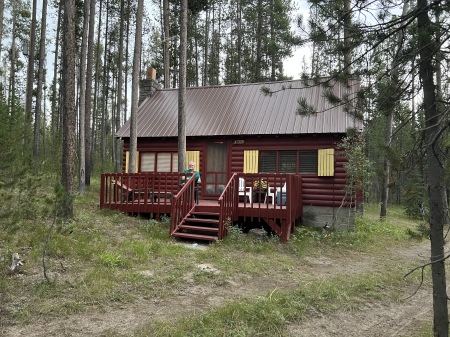 Family cabin built in 1955