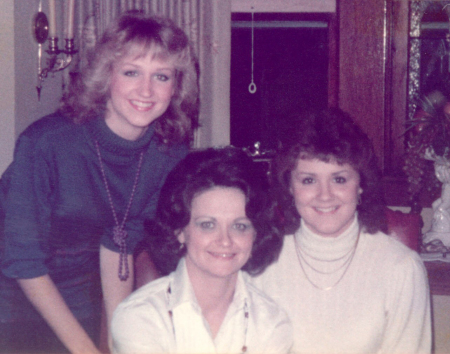 Sharon with daughters